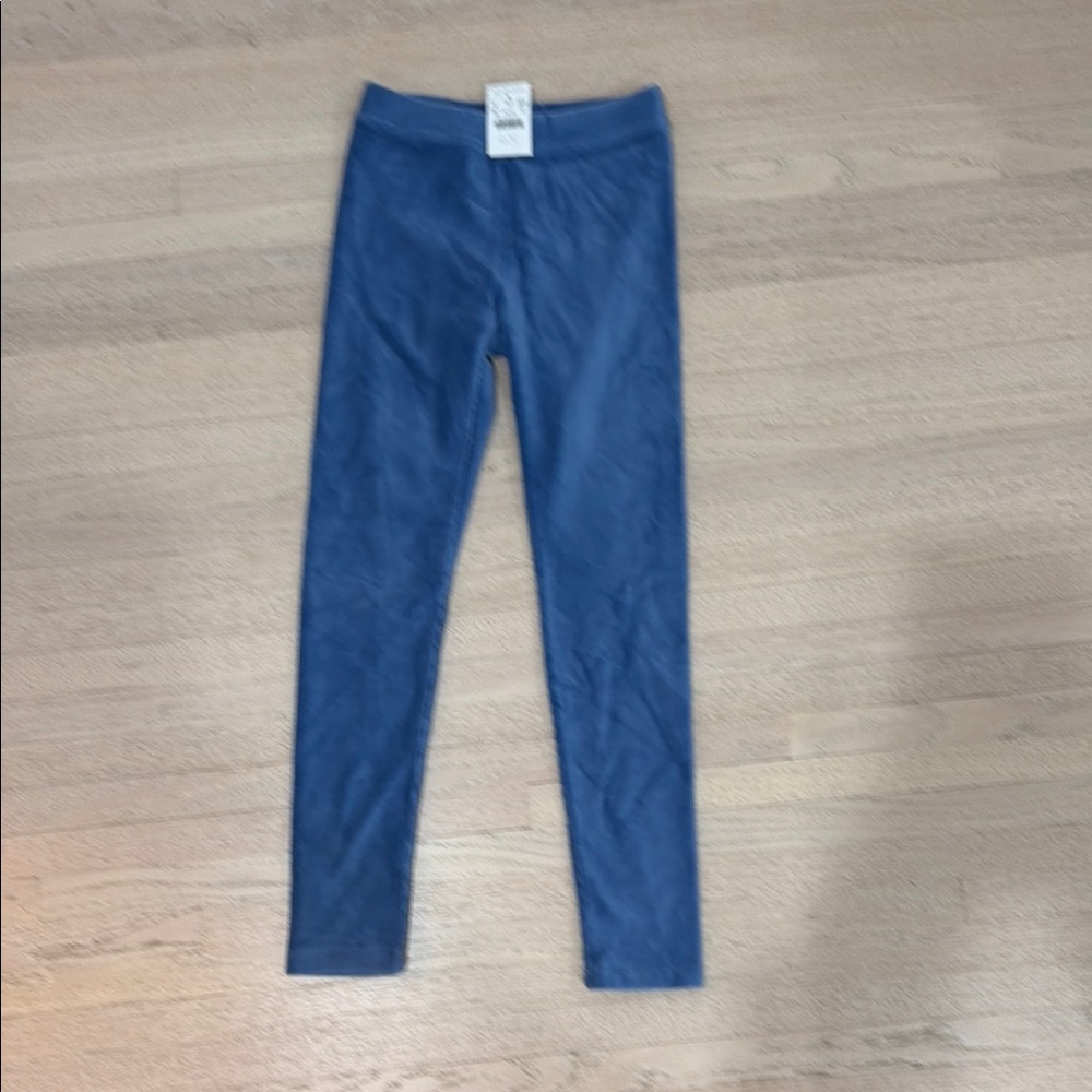 Crewcuts Navy Blue Kids Leggings- ribbed